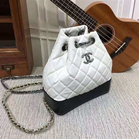 chanel gabrielle 背包|chanel black and white handbags.